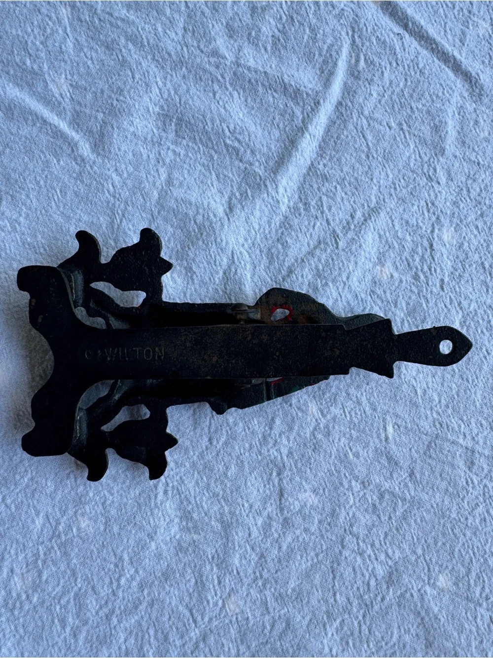 Vintage Wilton Cast Iron Wall Clip